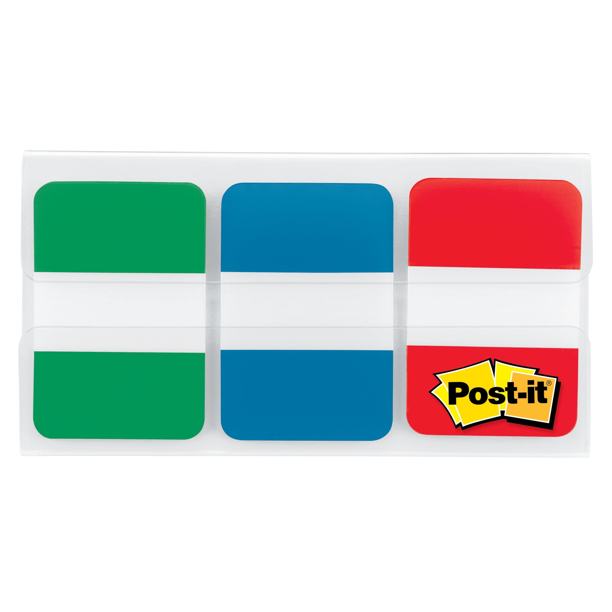 Assorted Primary Color Self-Stick File Tabs Pack