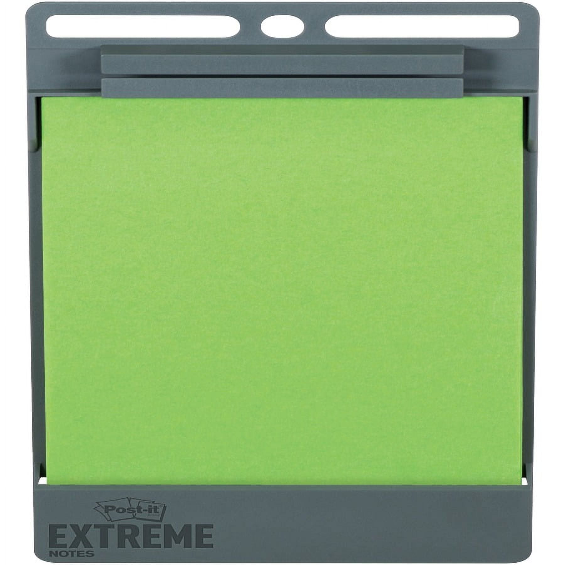 Great Value, Post-It® Extreme Notes Xl Notes With Extreme Flat Pad Holder,  4.5 X 6.75, Assorted Colors, 25 Sheets/Pad, 9 Pads/Pack by 3M/COMMERCIAL  TAPE DIV.