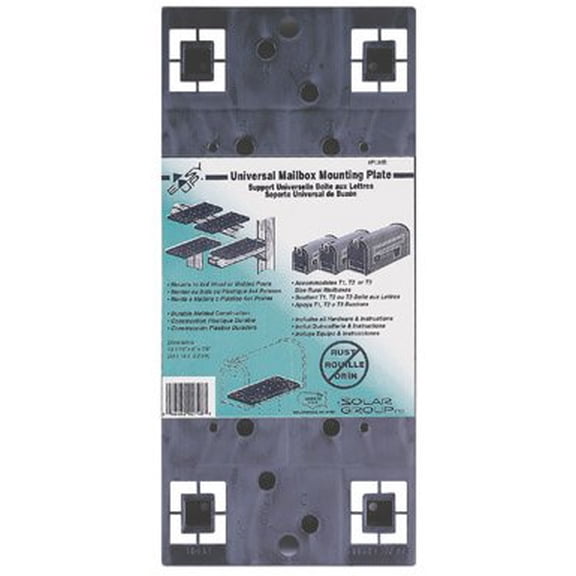 PostMaster Universal Mailbox Mounting Board