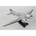 thumbnail image 1 of Postage Stamp Planes  1 by 144 Scale TWA DC-3 Model Airplane, 1 of 1