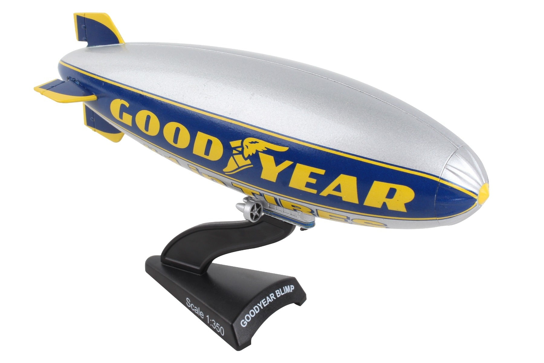 Postage Stamp Goodyear Blimp Plane Die Cast Metal Daron 22043
