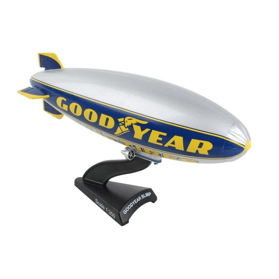 Postage Stamp Goodyear Blimp Plane Die Cast Metal Daron 22043