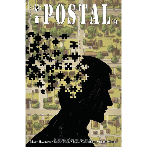 Postal #4B VF ; Image Comic Book