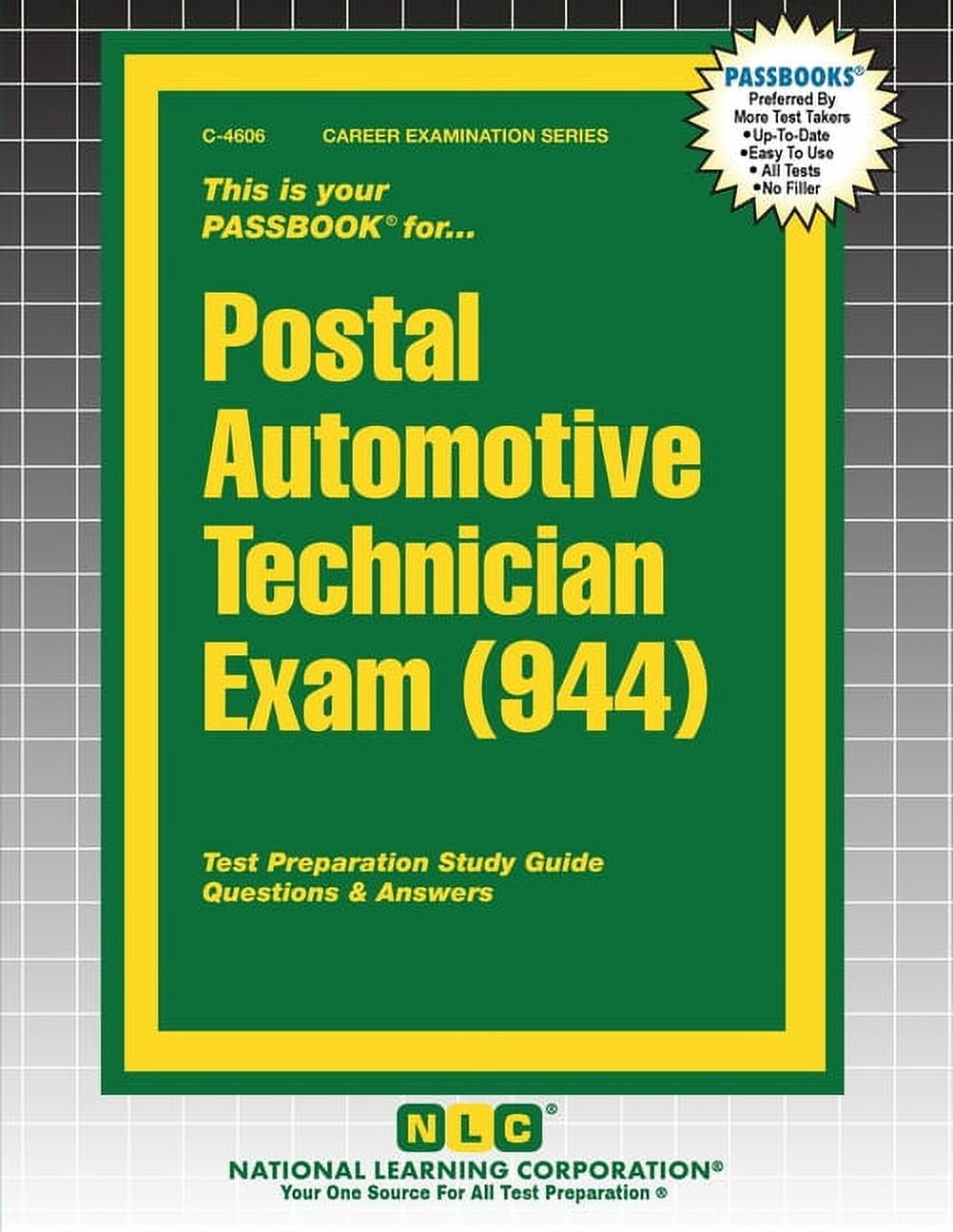 Postal Automotive Technician Exam (944), (Paperback) - Walmart.com