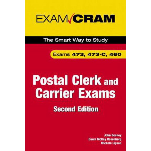 Pre-Owned Postal Clerk And Carrier Exam Cram (Paperback) 0789735393 9780789735393