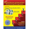 thumbnail image 1 of Pre-Owned Postal Exam 473 & 473-C Training Program [With 2 CDs] (Paperback) 0940182270 9780940182271, 1 of 1