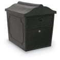 thumbnail image 1 of Postal Products Unlimited N1029134 Black Curbside Lockable Blow Molded Mailbox, 1 of 1