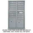 thumbnail image 1 of Postal Products Unlimited N1029410GLD 16 Door Standard 4C Mailbox with 2 Parcel Lockers - Gold, 1 of 3