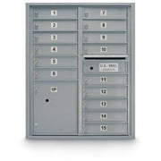 Postal Products Unlimited N1029441BRNZ 15 Door Standard 4C Front Laoding Mailbox - Bronze