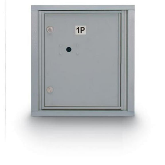 Postal Products Unlimited N1029448BRNZ Standard 4C Mailbox with 1 Parcel Locker - Bronze