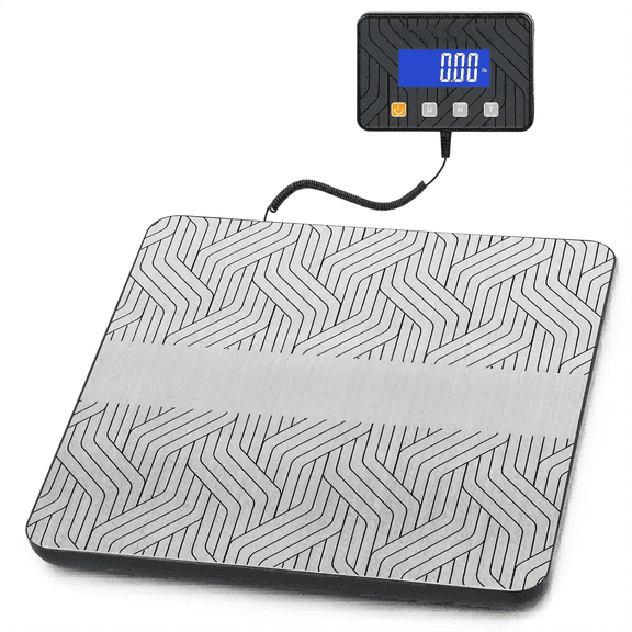 Postal Scales for Shipping Packages 440lb Heavy Duty Digital Mail Scale High Accuracy 0.35oz Postage Scale W/Separate Display, Type-C Charging for Small Business, Warehouse, Luggage, Home, Pet