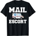 thumbnail image 1 of Postal Service Mailman US Postman Worker T-ShirtMen and women, Black T-shirt, size: Extra large, 1 of 4