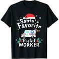 thumbnail image 1 of Postal Worker Christmas Mail Truck Funny Mailman Gift T-Shirt, 1 of 4