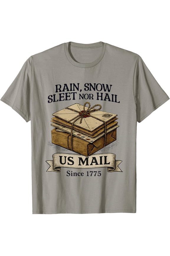 Postal Worker Delivering U.S. Mail Since 1775 250 Years T-Shirt, Unisex T-Shirt