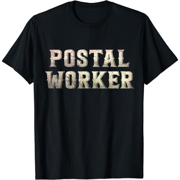 Postal Worker Delivery Service Post Office Funny Mailman T-Shirt