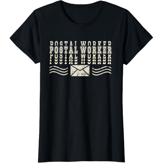 Postage Service Postal Worker Delivery Service Post Office T-Shirt - Walmart.com