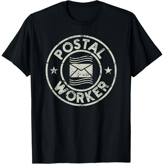 Postal Worker Delivery Service Post Office World Post Day T-Shirt