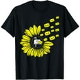 thumbnail image 1 of Postal Worker Flower Postal Service Funny Sunflower T-Shirt, 1 of 3