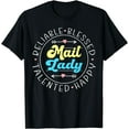 thumbnail image 1 of Postal Worker Funny Mail Carrier Mail Lady Mail Lady Postal Worker T-Shirt, 1 of 4