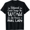 thumbnail image 1 of Postal Worker Funny Mail Carrier Mail Lady T-Shirt, 1 of 4