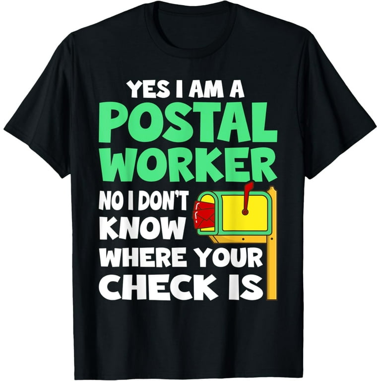 Retired Postal Worker Shirt | Cute Mail Carrier T-Shirt Gift