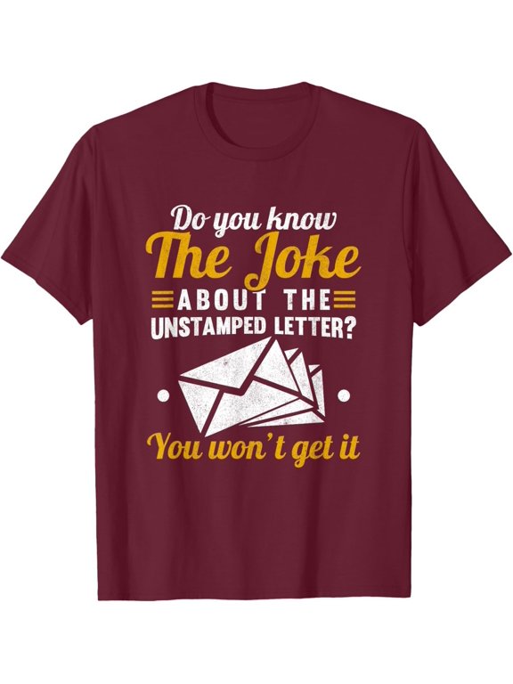 Postal Worker Mail Carrier Graphic T-Shirt