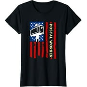 Postal Worker Patriotic US Post Mail Carrier T-Shirt