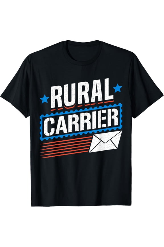 Postal Worker Rural Carrier Post Office World Post Day T-Shirt