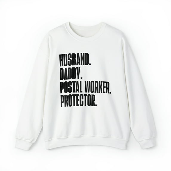 Postal worker Dad Fathers Day Birthday Ideas Sweatshirt, Gifts, Crewneck