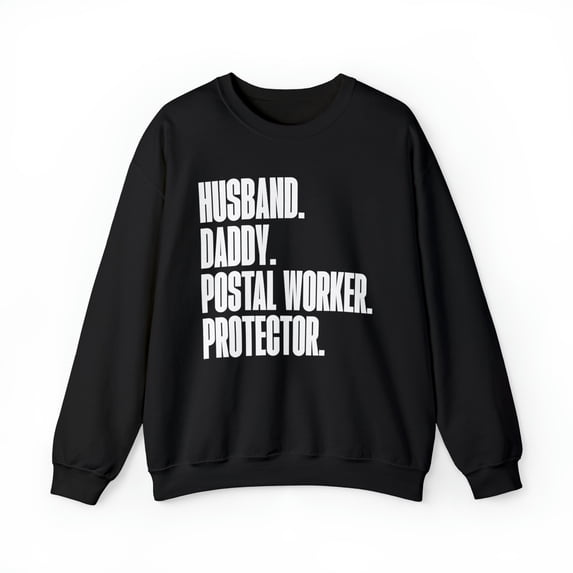 Postal worker Dad Fathers Day Birthday Ideas Sweatshirt, Gifts, Crewneck