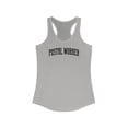 thumbnail image 1 of Postal worker Tank Top Gifts Shirt Womens Sleeveless, 1 of 2