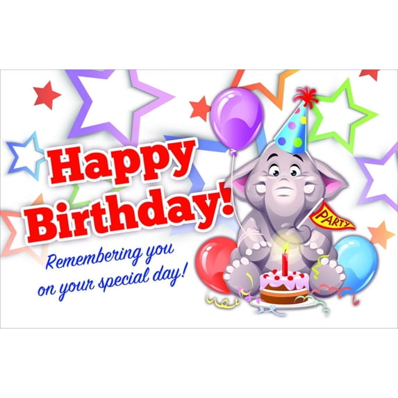Postcard - Happy Birthday (Other)