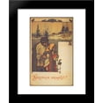 thumbnail image 1 of Postcard Happy Easter 20x24 Framed Art Print by Ivan Bilibin, 1 of 2