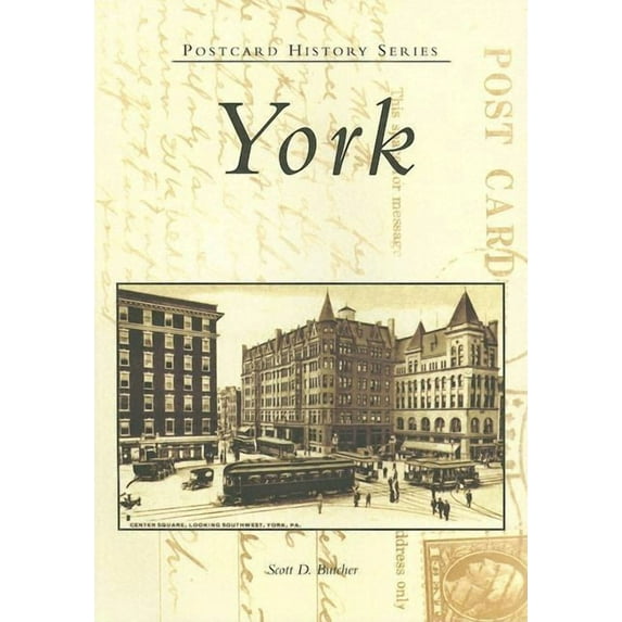 Postcard History: York (Paperback)