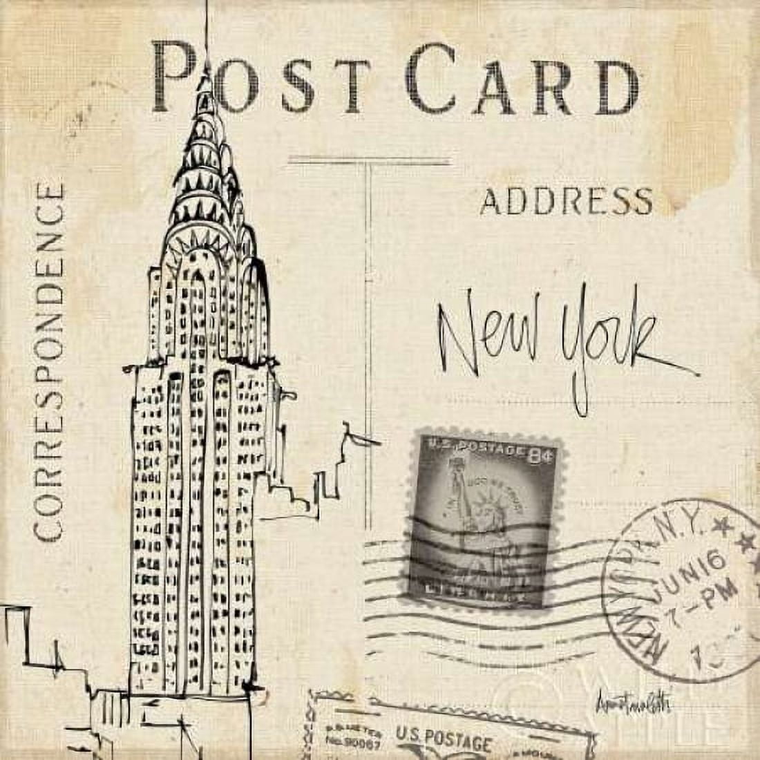 Postcard Sketches I Canvas Art - Anne Tavoletti (24 x 24)