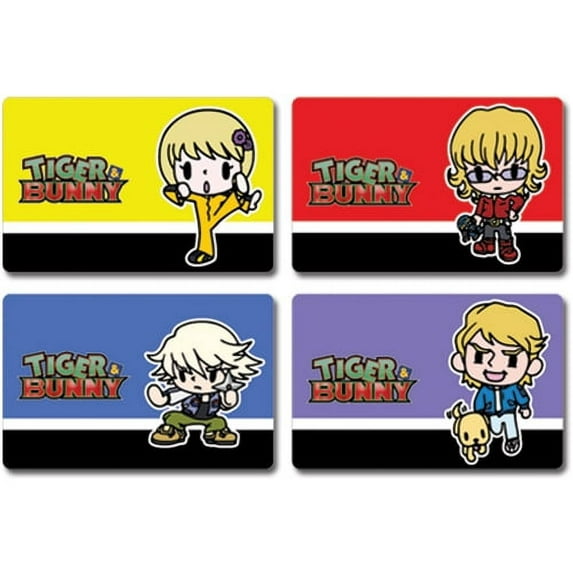 Postcard - Tiger & Bunny - New Chibi Cast 2nd Post Card Pack Set-4 ge73023