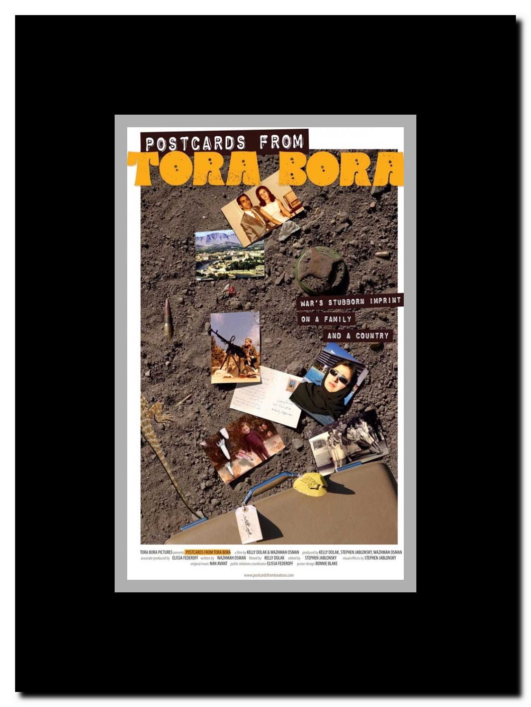 Postcards from Tora Bora Framed Movie Poster