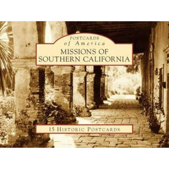 Postcards of America Missions of Southern California, (Hardcover)
