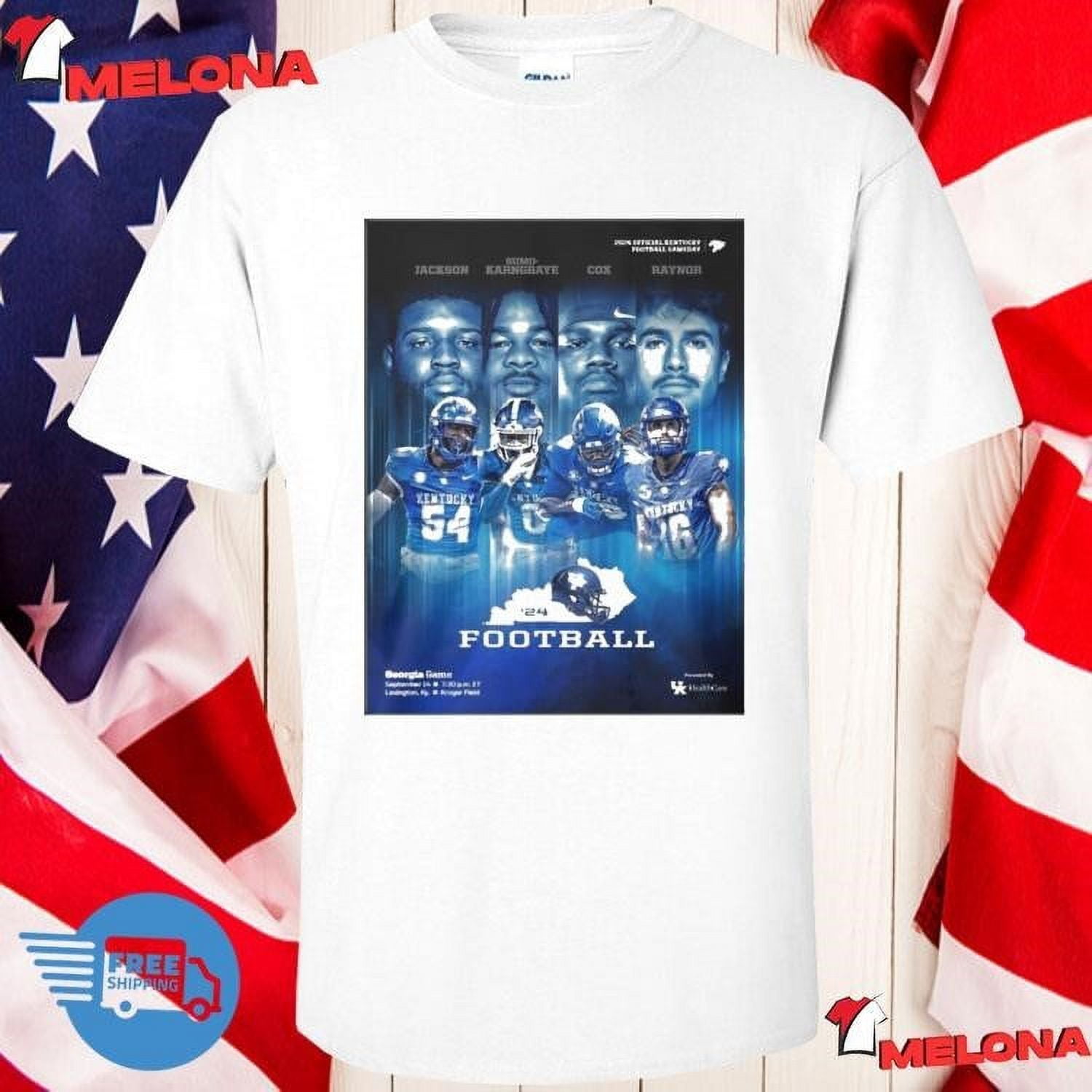 Poster 2024 Kentucky Football Gameday Vs Sep 14 Kroger Field