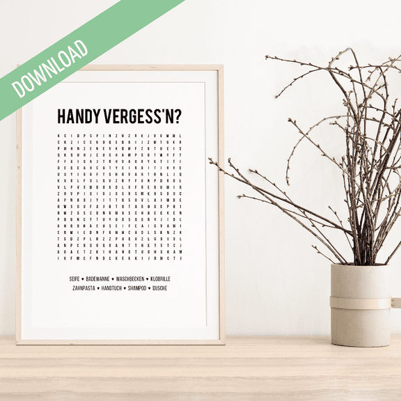 Poster A4 Word Puzzle, Poster Only, Poster Home Decor, Poster Only