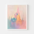 thumbnail image 1 of Kna Prints - Abstract Magic Castle Painting Pastel Kingdom Wall Art Print Colorful Kid'S Room Playroom Nursery Wall Art Print Modern Pink Wall Art Decor For Home Office, UNFRAMED-8x12, 1 of 2