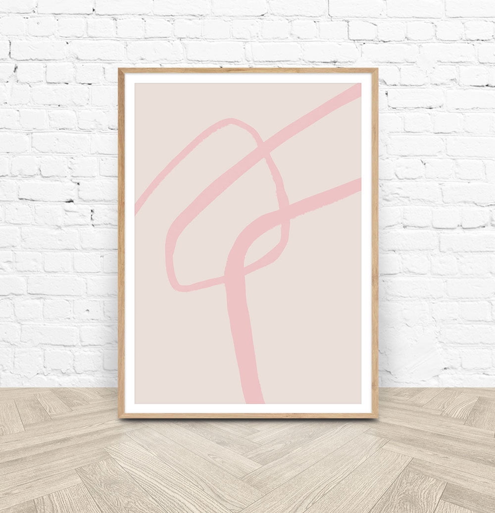 Poster Abstract Minimalist Wall Art Abstract Painting Wall Print
