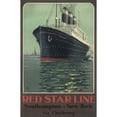 thumbnail image 1 of Poster Advertising Red Star Line Poster Print By Mary Evans Picture Libraryonslow Auctions Limited, 1 of 3