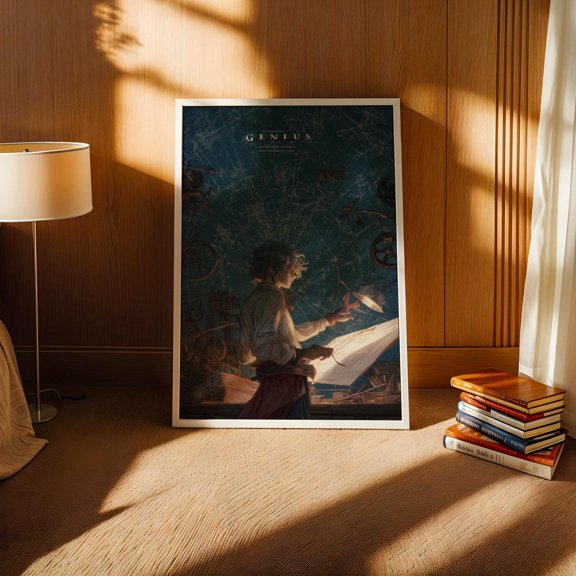 Poster Arcane Viktor Poster, Steampunk Laboratory Wall Art, Print, Dark Academia Decor 24X36, UNFRAMED