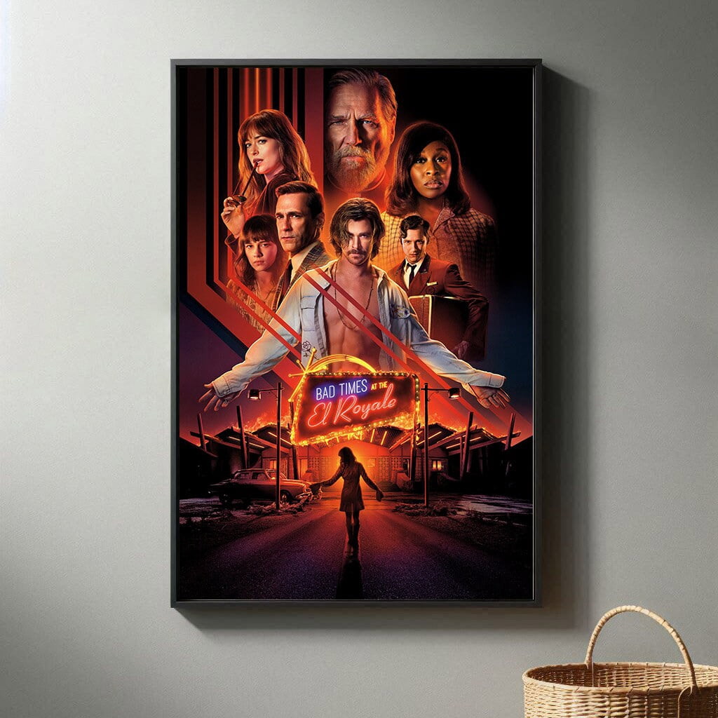 Poster Bad Times At The El Royale Movie Posters Print 2024 Movie Poster ...