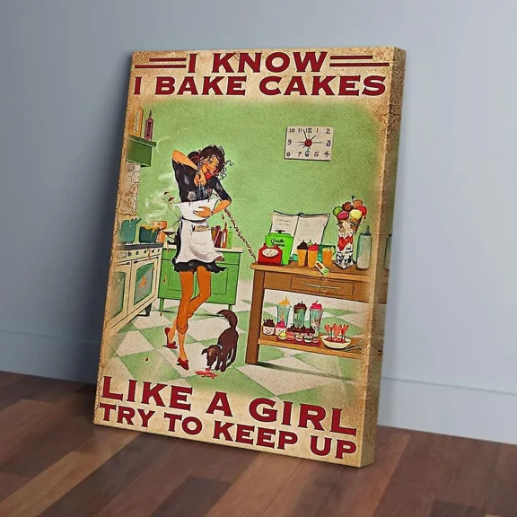 Poster Baking, Wall Art, Unframed Prints For Home Or Office, Perfect Gift For Everyone, 12x18