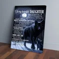 thumbnail image 1 of Poster To My Beautifulaughter Today Is A Gooday Mom Wolf- UNFRAMED Poster Prints, Wall Art For Home Decor Or Office - Great Gift Idea For Friends & Family, UNFRAMED-24x36, 1 of 2