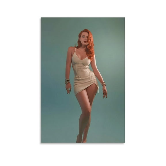 Poster Bella Thorne Robb Singer Sexy Room Aesthetic Poster Print Art Wall Painting Canvas Posters Gifts Modern Bedroom Decor 12x18inch(30x45cm)