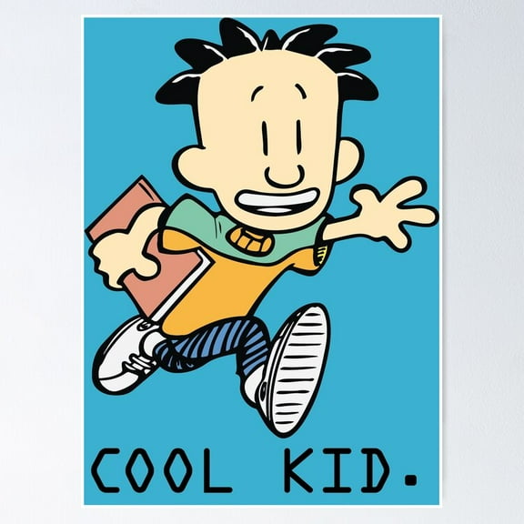 Poster Big Nate - No Framed, Vintage Wall Art, Trendy Retro Print, Positive Quote Poster, Room Decor, Wall Art, 8x12