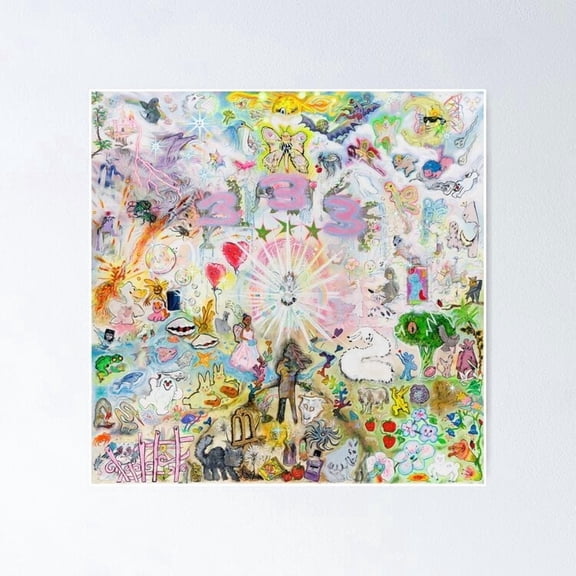 Poster Bladee 333 Poster Home Decor Office Wall Art Living Room Decor Paper Poster Only